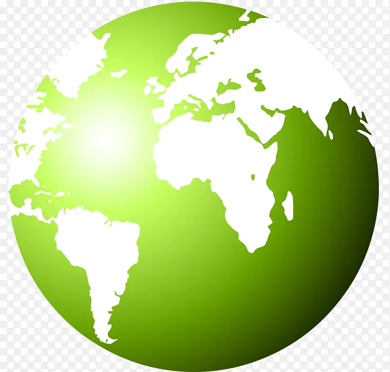 世界环境日绿色地球