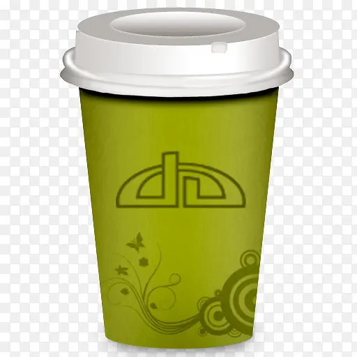 deviantART咖啡杯外卖咖啡杯图标