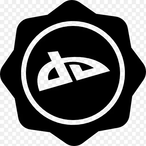 deaviantart社会徽章图标