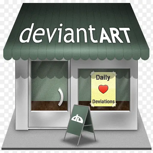 Deviantart商店图标