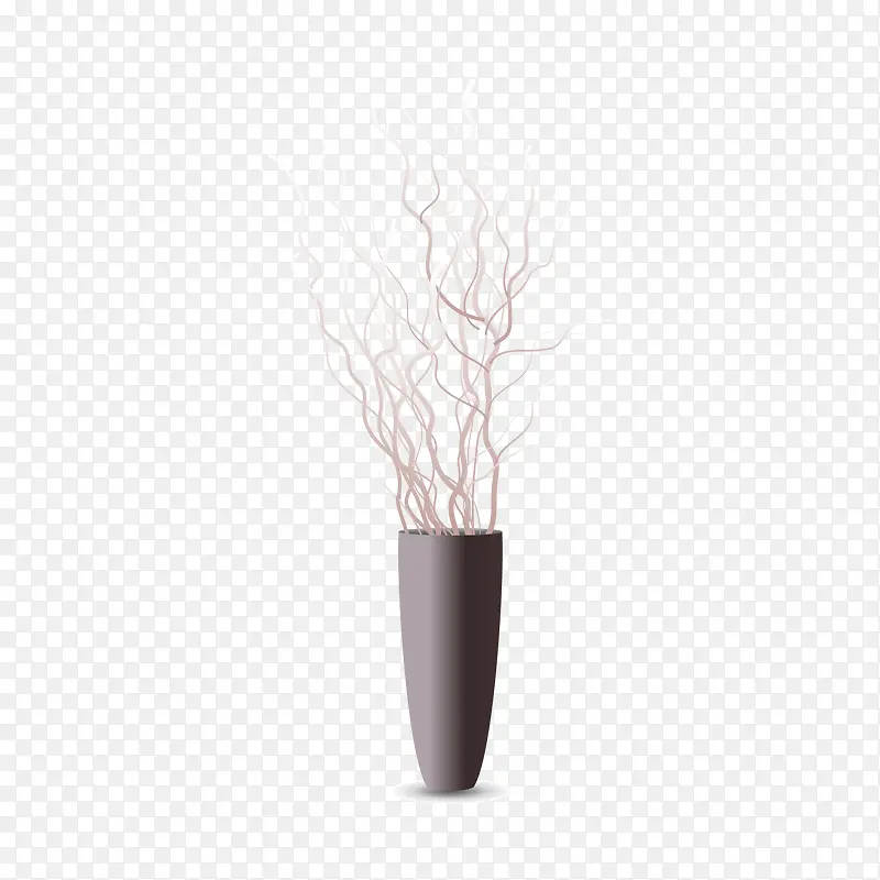 清新手绘花瓶