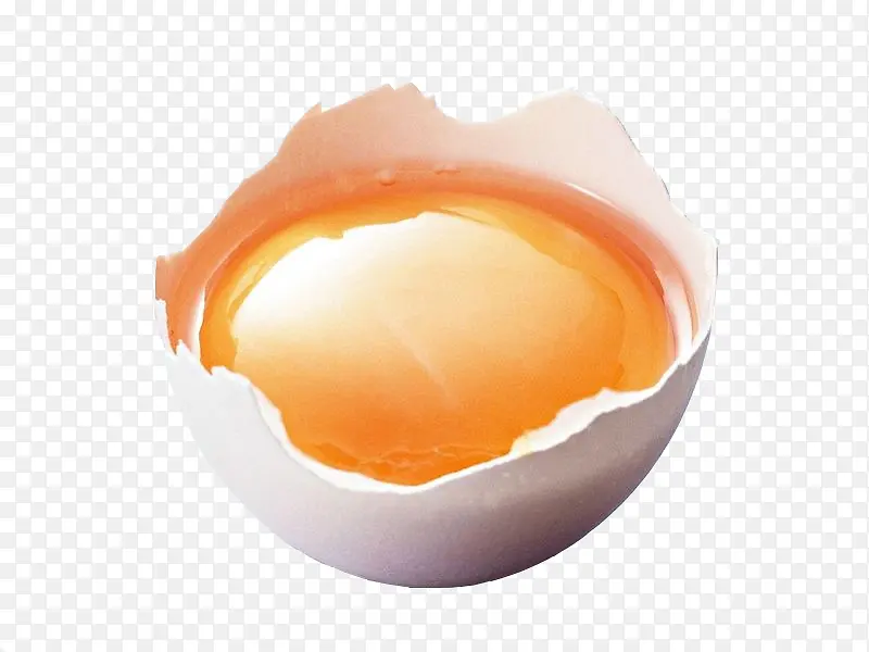 蛋壳里没完成的鸡蛋布丁
