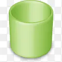 垃圾绿色陶瓷罐