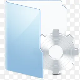 淡蓝色系统文件夹图标