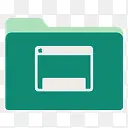 绿色系统文件夹图标