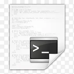 mimetype文本脚本x图标