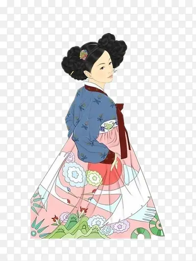 韩国传统插画