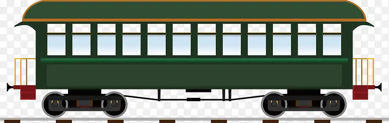 火车 绿皮火车 车厢