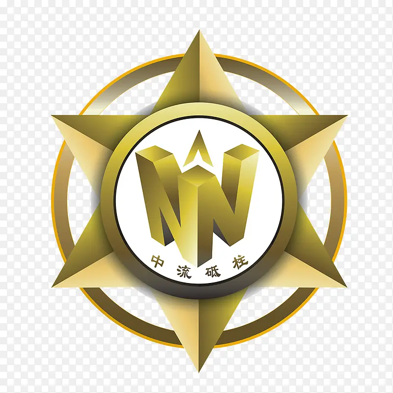 星星创意logo