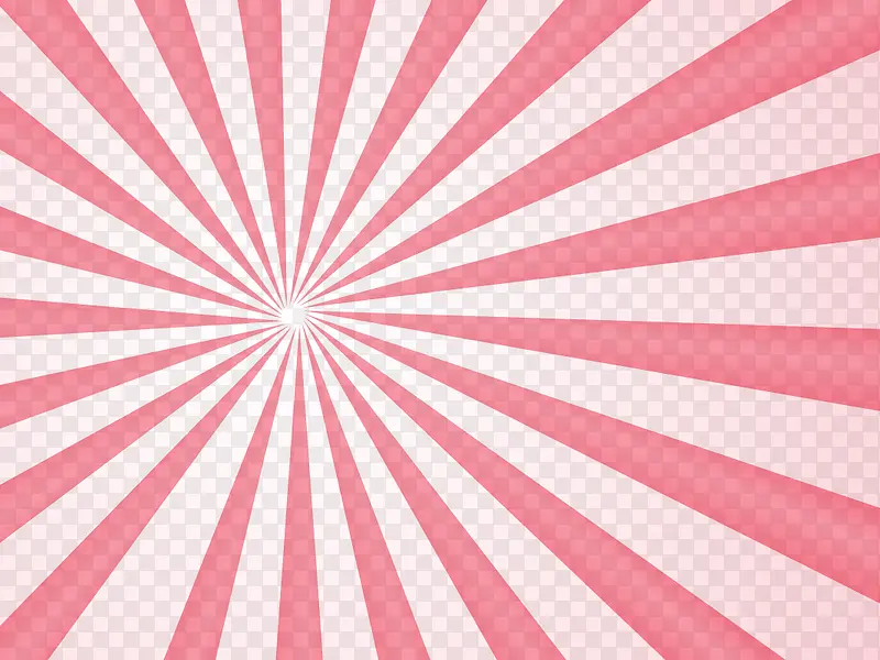 红色光芒线条