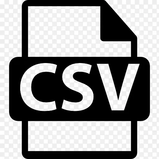 CSV文件格式的扩展图标