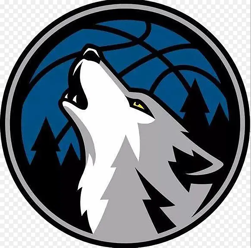 NBA明尼苏达森林狼队标志