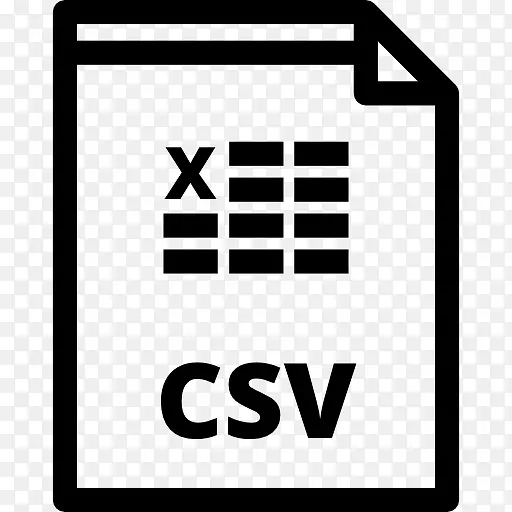 CSV 图标