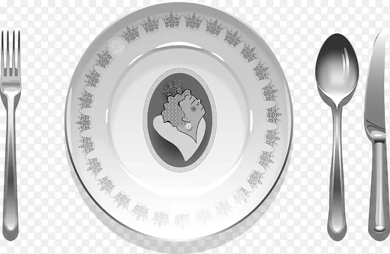 卡通白色碟子PNG图片素材下载_图片编号qzmkjjmy-免抠素材网
