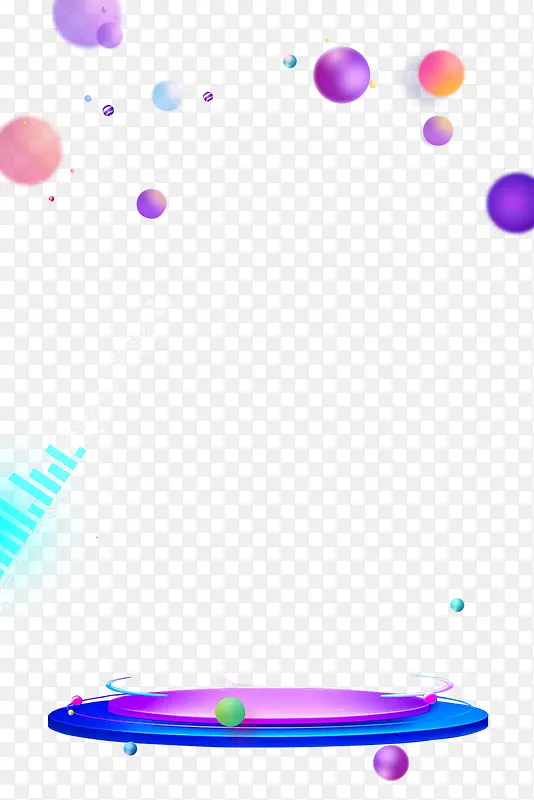 创意颜色渐变背景模板