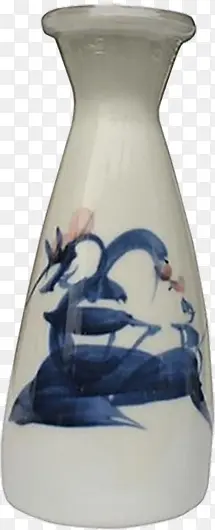 中国风青花瓷手绘白酒瓶