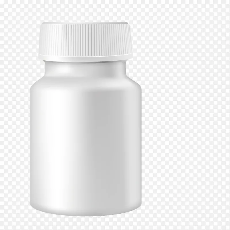 白色医疗药品瓶子