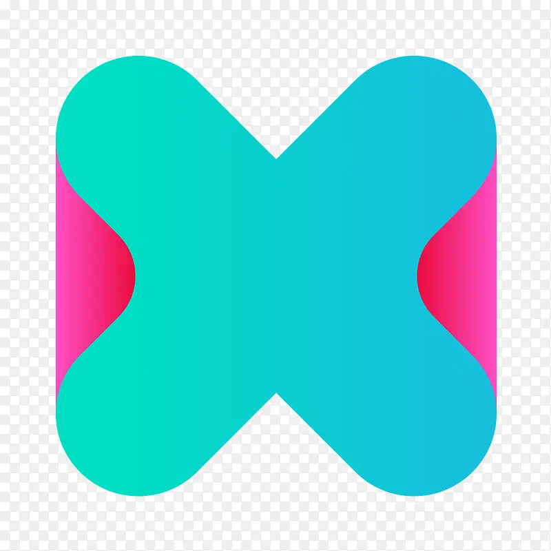 几何字母x
