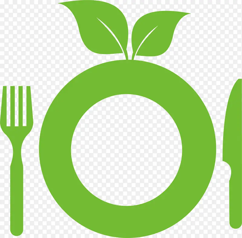 盘子中式餐饮logo