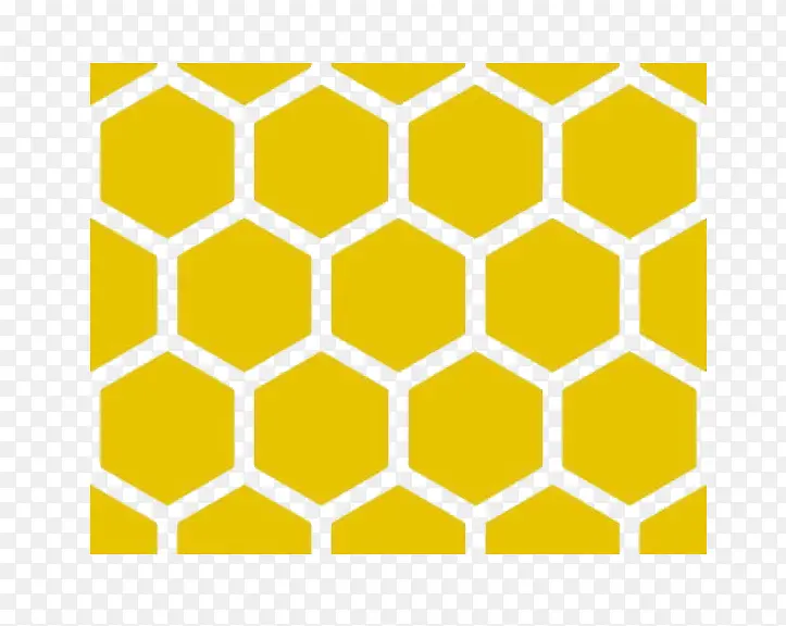 黄色蜂窝背景图素材