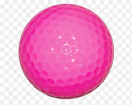粉红高尔夫球