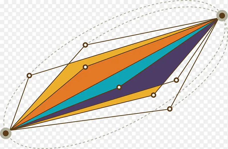 折线图表矢量