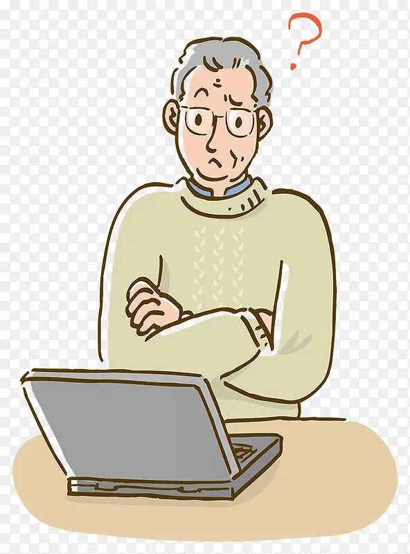 双手抱胸思考问题的男人PNG图片素材下载_图片编号ygkgzxmy-免抠素材网