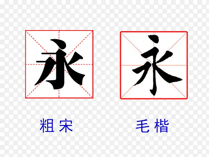 书法简体