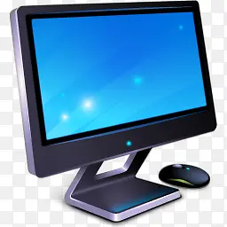 我的电脑3 d-bluefx-desktop-icons