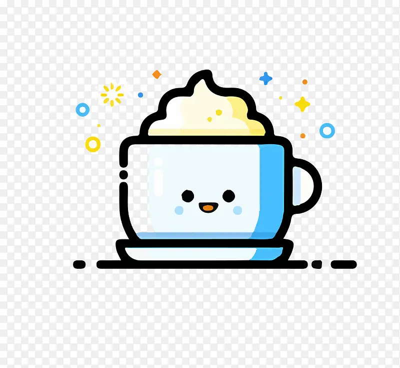 mbe风格摩卡咖啡图标psd源文件