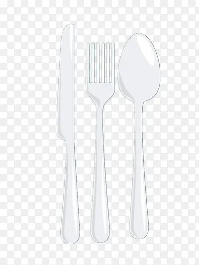 白色餐具