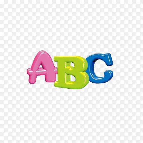 字母ABC艺术字免扣素材图片