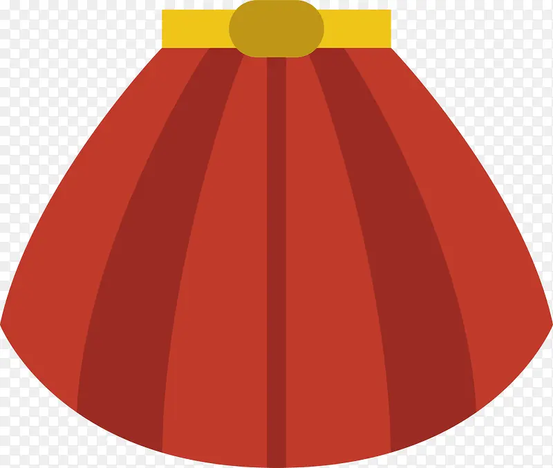 红色短裙图标