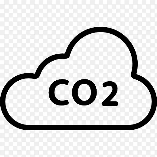 CO2气体图标