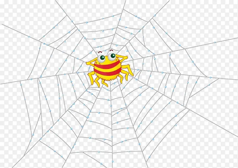 卡通蜘蛛网