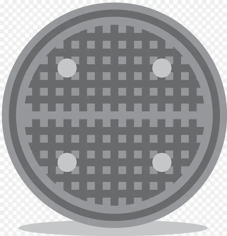 对称风格网格状矢量井盖PNG图片素材下载_图片编号ylzjdzey-免抠素材网