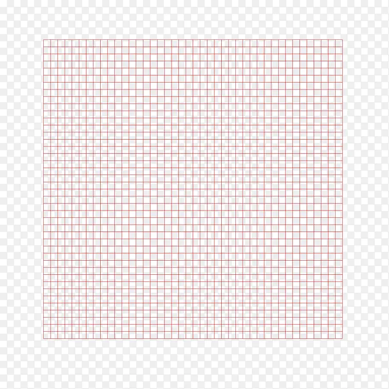 矢量红色方形网格线条