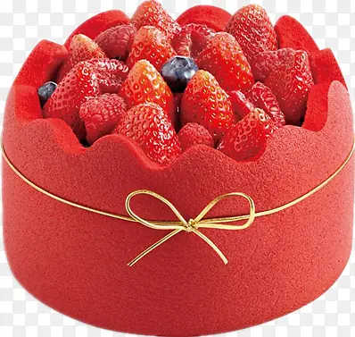 唯美草莓糕点