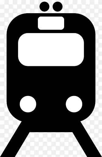 轨道火车运输AIGA符号标志