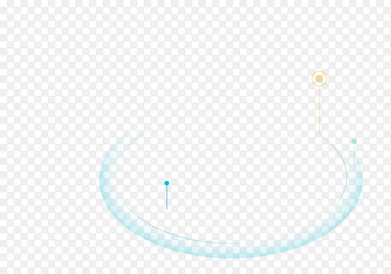 蓝色圈圈科技图标