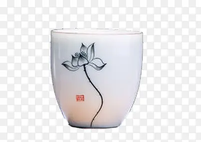 荷花茶杯