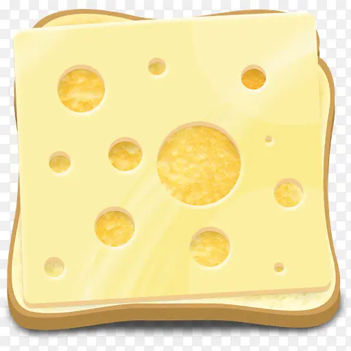 吐司面包奶酪烤奶酪图标
