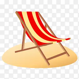 沙滩椅图标