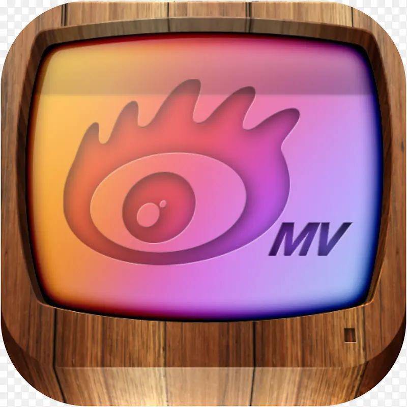 手机新浪MV应用logo图标