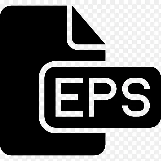 EPS文件的黑色界面符号图标