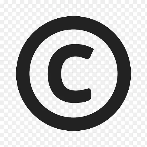 证书认证版权所有许可证普通图标