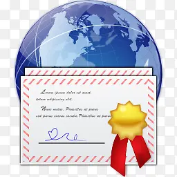 Places certificate server Icon