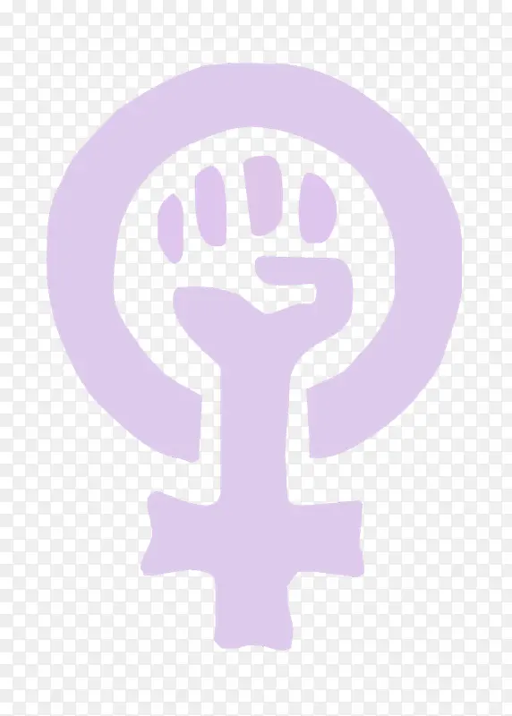 粉色象征女权的符号