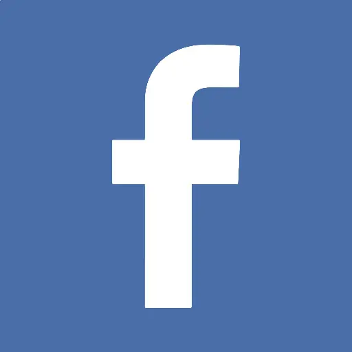 Facebook简单的社会媒体图标