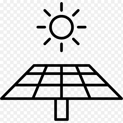 太阳能电池图标